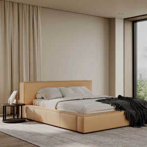 Sion Leather Bed Frame